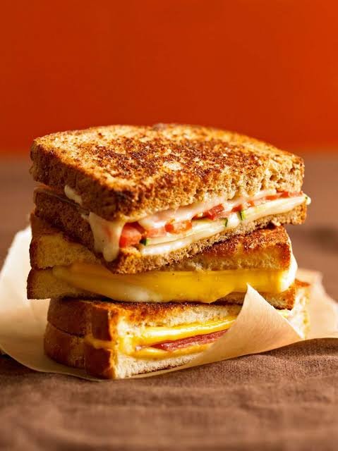 Grilled cheese evening snacks