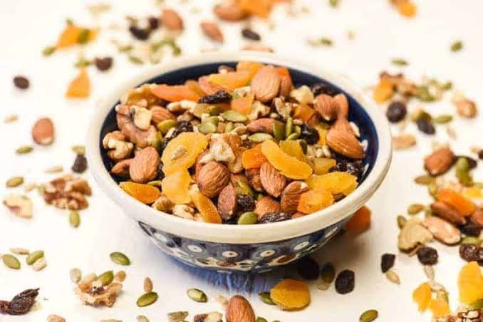 Trail mix easy evening snacks